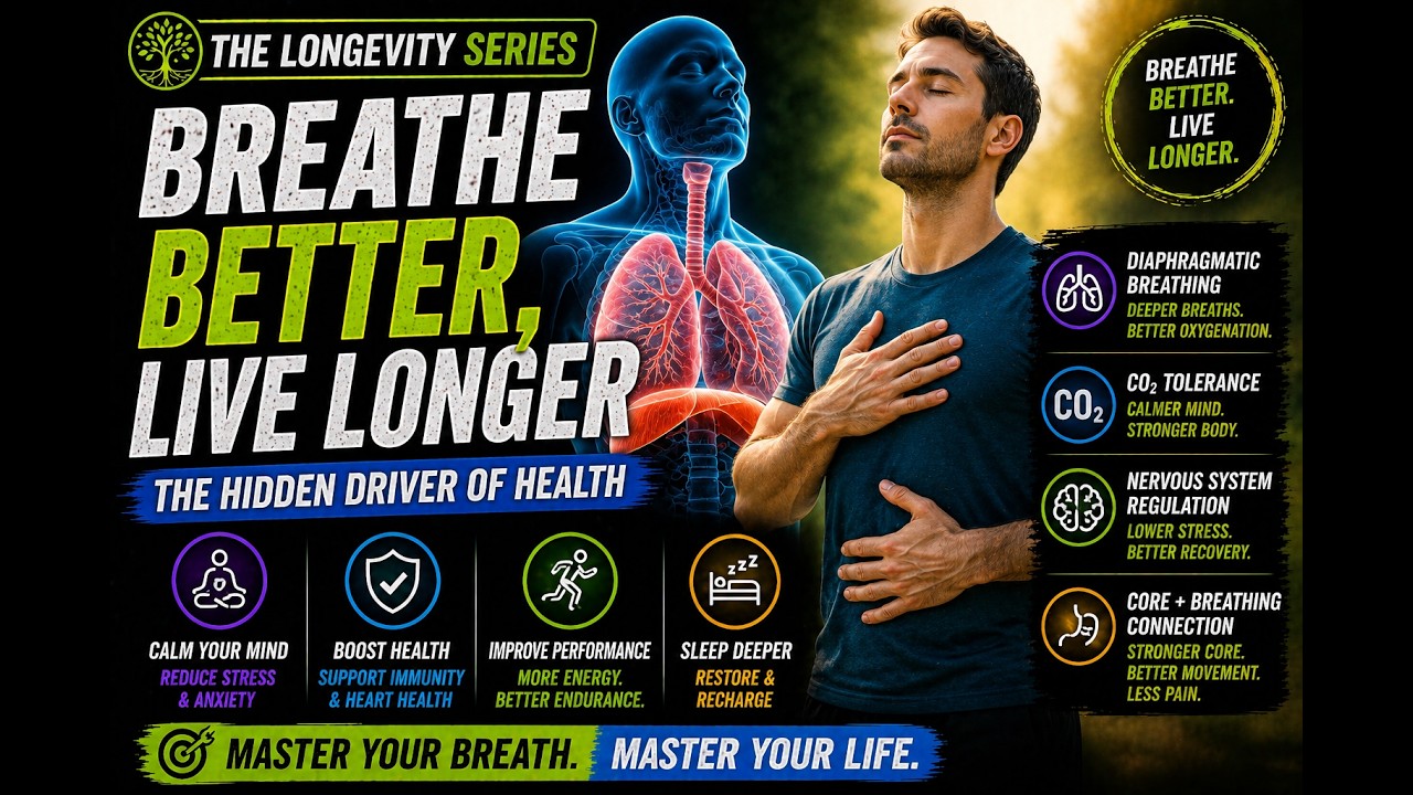 Breathe Better, Live Longer: The Hidden Driver of Health | Longevity Series