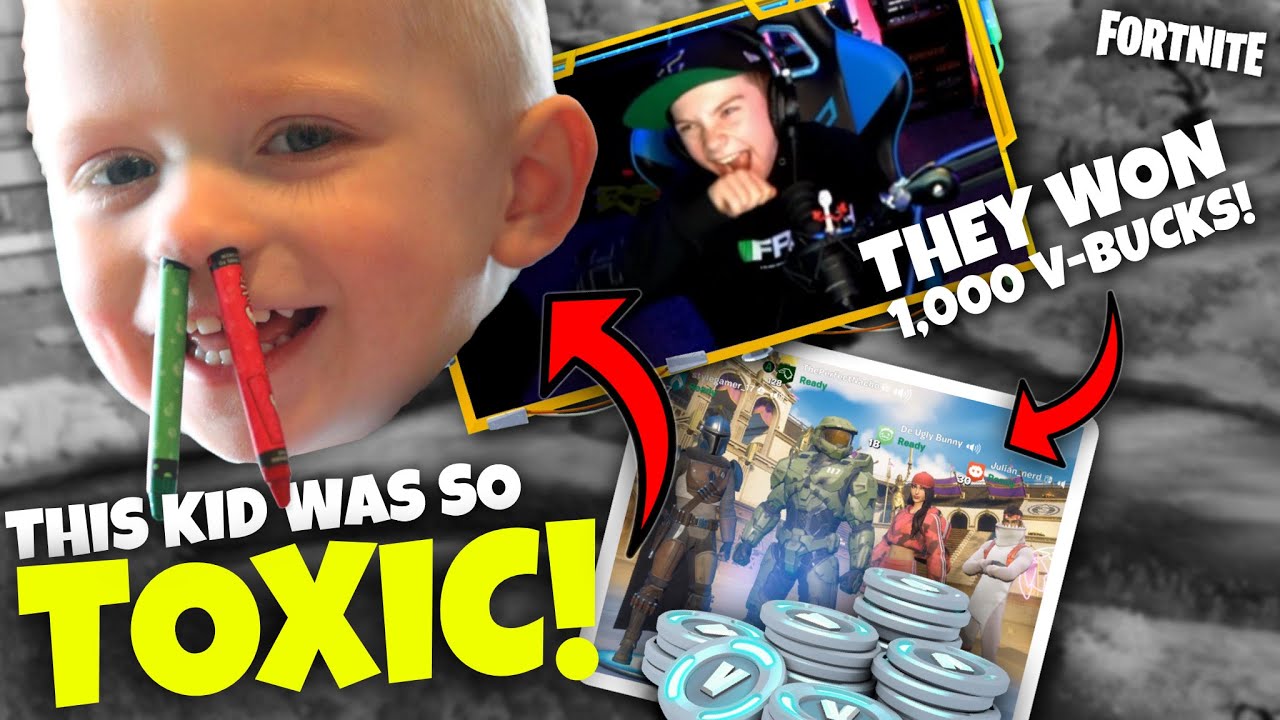 I CAN'T BELIEVE HE SAID THAT! - Fortnite V-Buck TikTok Challenge (Random Squads)