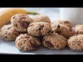 Cookies sans beurre sans sucre ni farine ( pour rééquilibrage alimentaire)