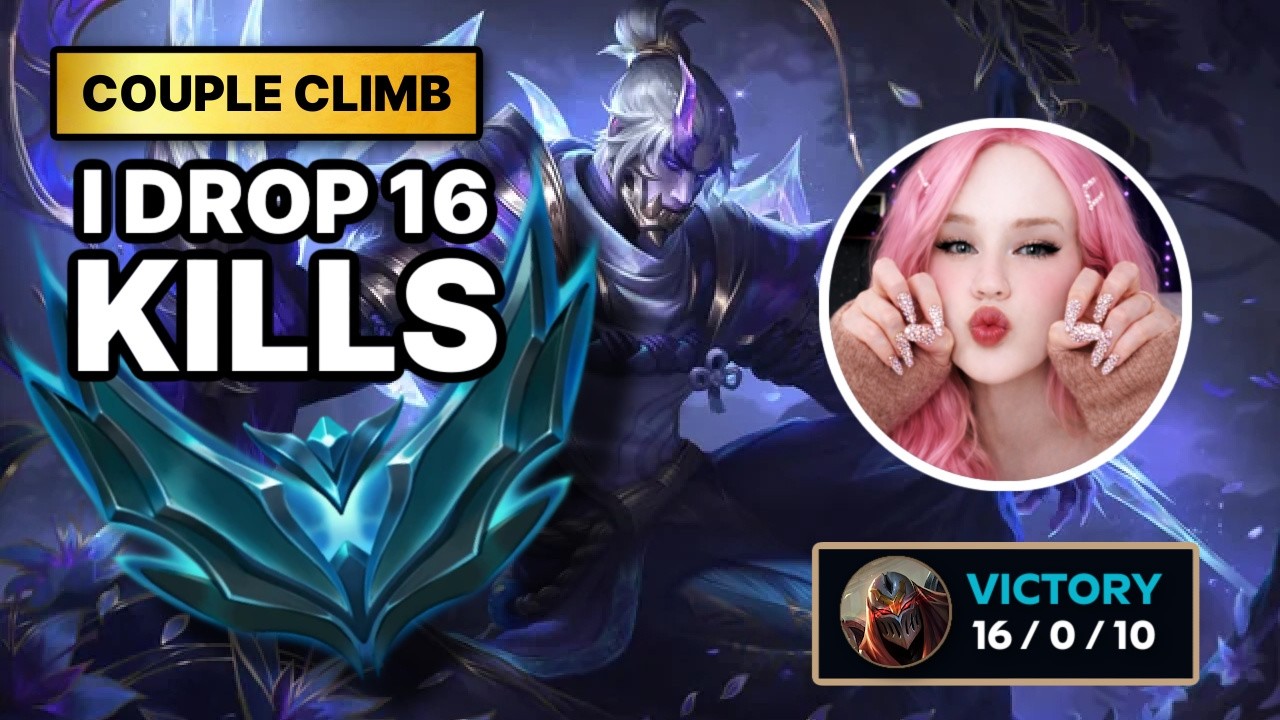 Couple Climb | I drop 16 kills in Plat and carry my E-girl? ft. SIRENEEVE