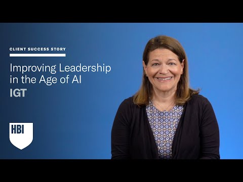 Client Success Story: Improving Leadership in the Age of AI