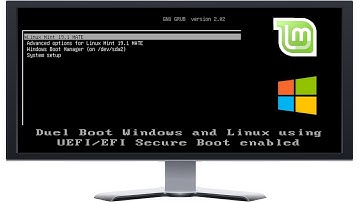 How to Duel Boot Windows and Linux (with UEFI/EFI secure boot enabled) using VMWare