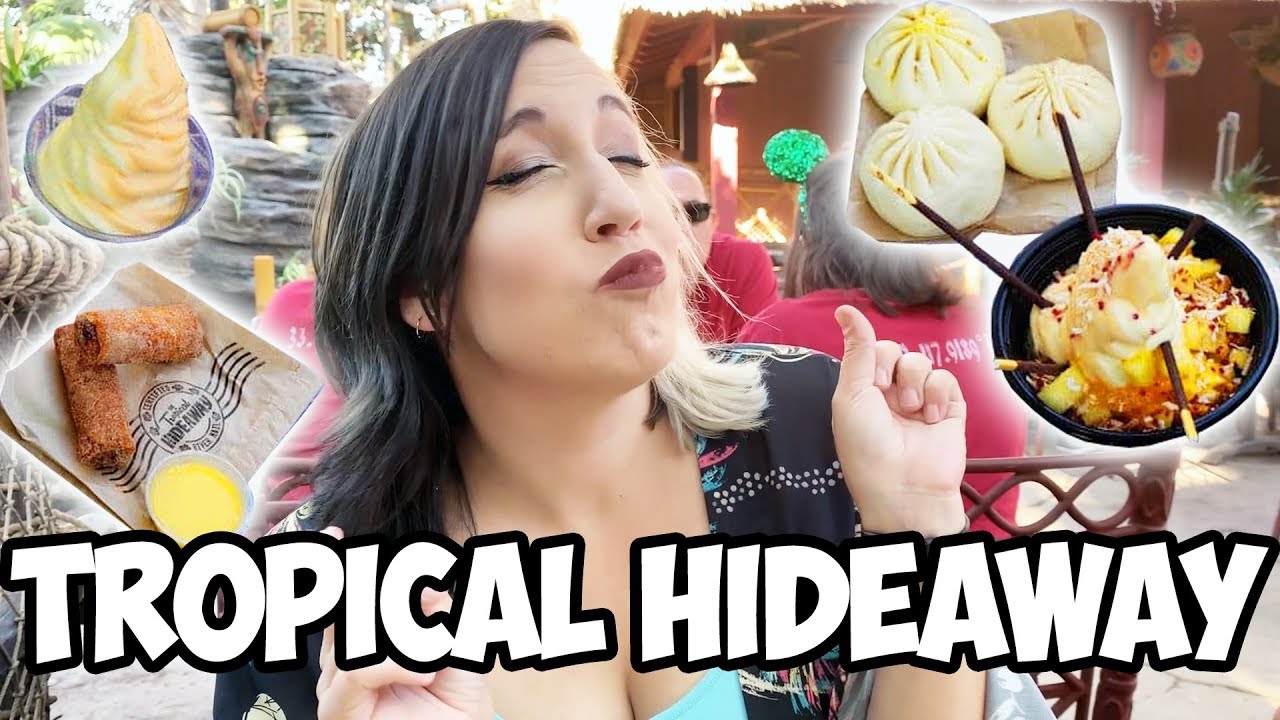 Every New Food at Tropical Hideaway - Disneyland Food Review
