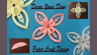 Beautiful Paper Craft Design | Paper Flower | pre School Crafts | By T Art & Craft screenshot 5
