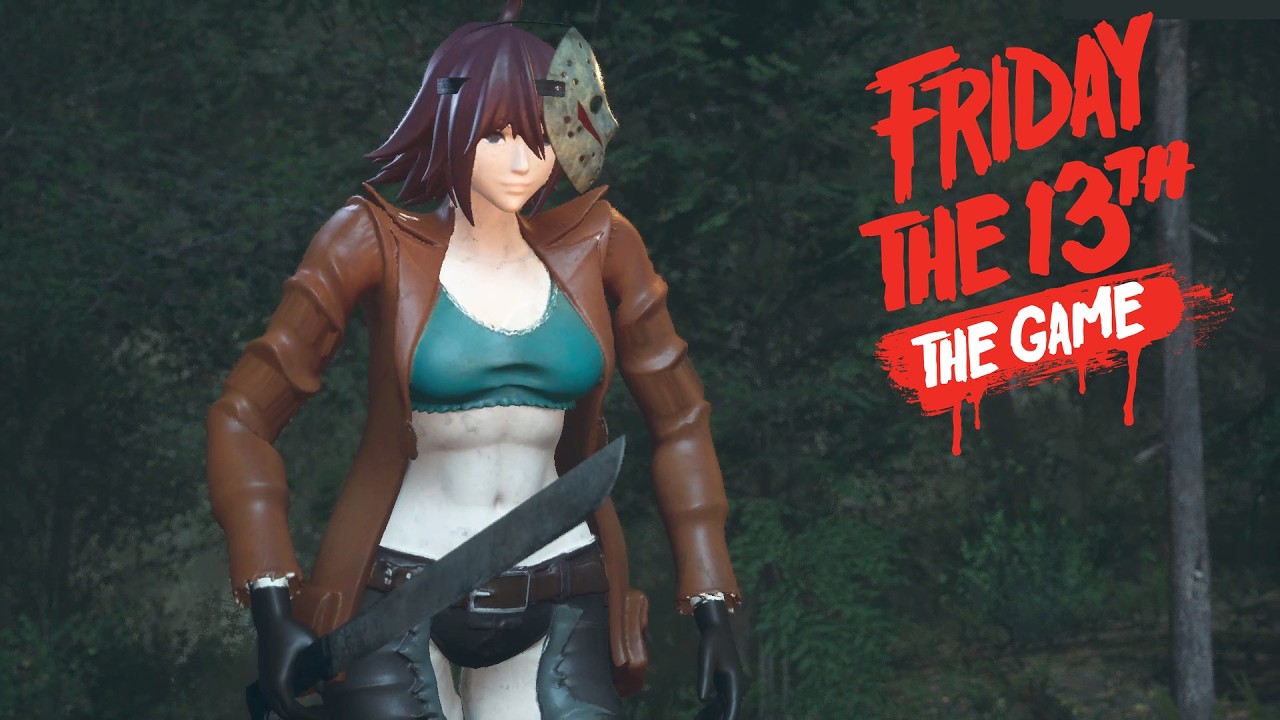 Anime Girl Jason in Friday the 13th: The Game | Mod Gameplay - YouTube