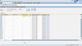 SAP MM - Request for Quotation (RFQ) screenshot 5