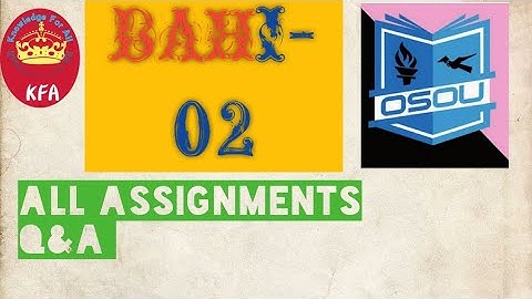 BHI-02 || All Q&A in one video || OSOU sambalpur