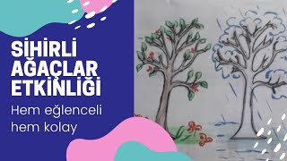 Görsel Sanatlar Dersi̇ Si̇hi̇rli̇ Ağaçlar Etki̇nli̇ği̇