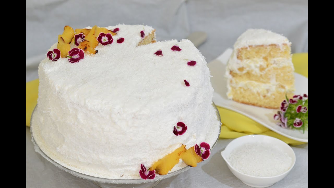 Torta Cocco e Ananas