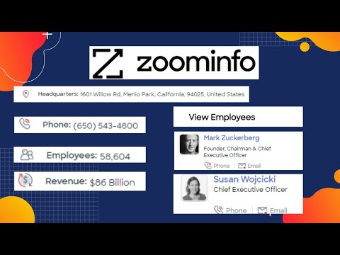 Zoominfo Bangla Tutorial | Employees, Phone Number, Revenue Find in Zoominfo | lead generation 2021