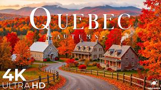 🍁 Autumn Quebec 4K UHD – Explore the Most Beautiful Fall Colors in Quebec This Season 🍁