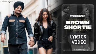 Brown Shortie (Lyrics) - Sidhu Moosewala | Sonam Bajwa | The Kidd | Moosetape | DilpreetLyrics Wealth