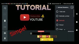 Cara Membuat Tombol Subscribe Bergerak Dan Lonceng Berdering Di Kinemaster