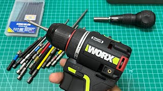 Review of Worx Wu135 12v Cordless Drill 50Nm Force with Electronic Force Cut-off