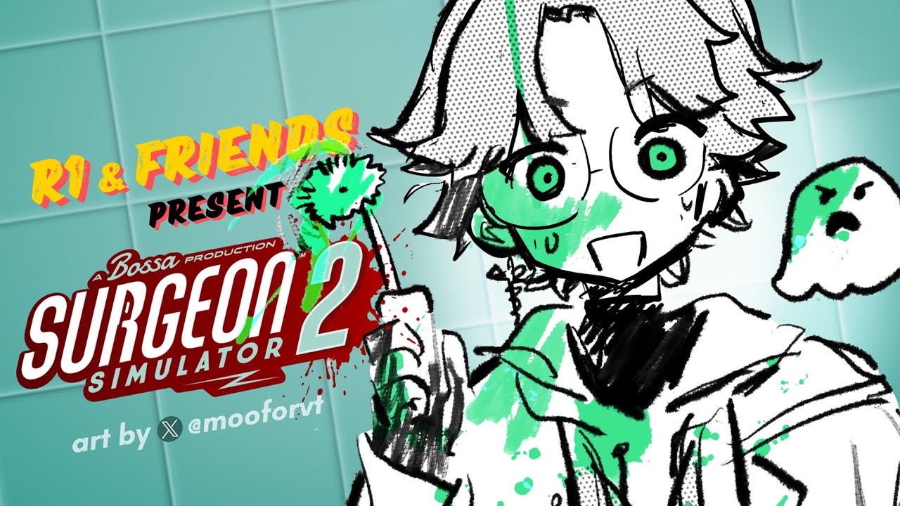 【遊戲直播】《外科模擬器2》之外科菜鳥訓練營！內外科終究水火不容 ft.瓦哈豹狗【厭世醫師阿萬】