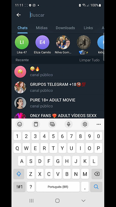 Como pesquisar um grupo no aplicativo Telegram