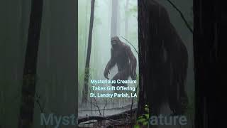 Rainy day, Bigfoots eyes met mine. It never looked back.