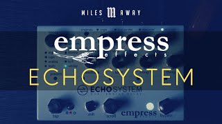 Empress Echosystem - An Amazing Delay Pedal for Synths