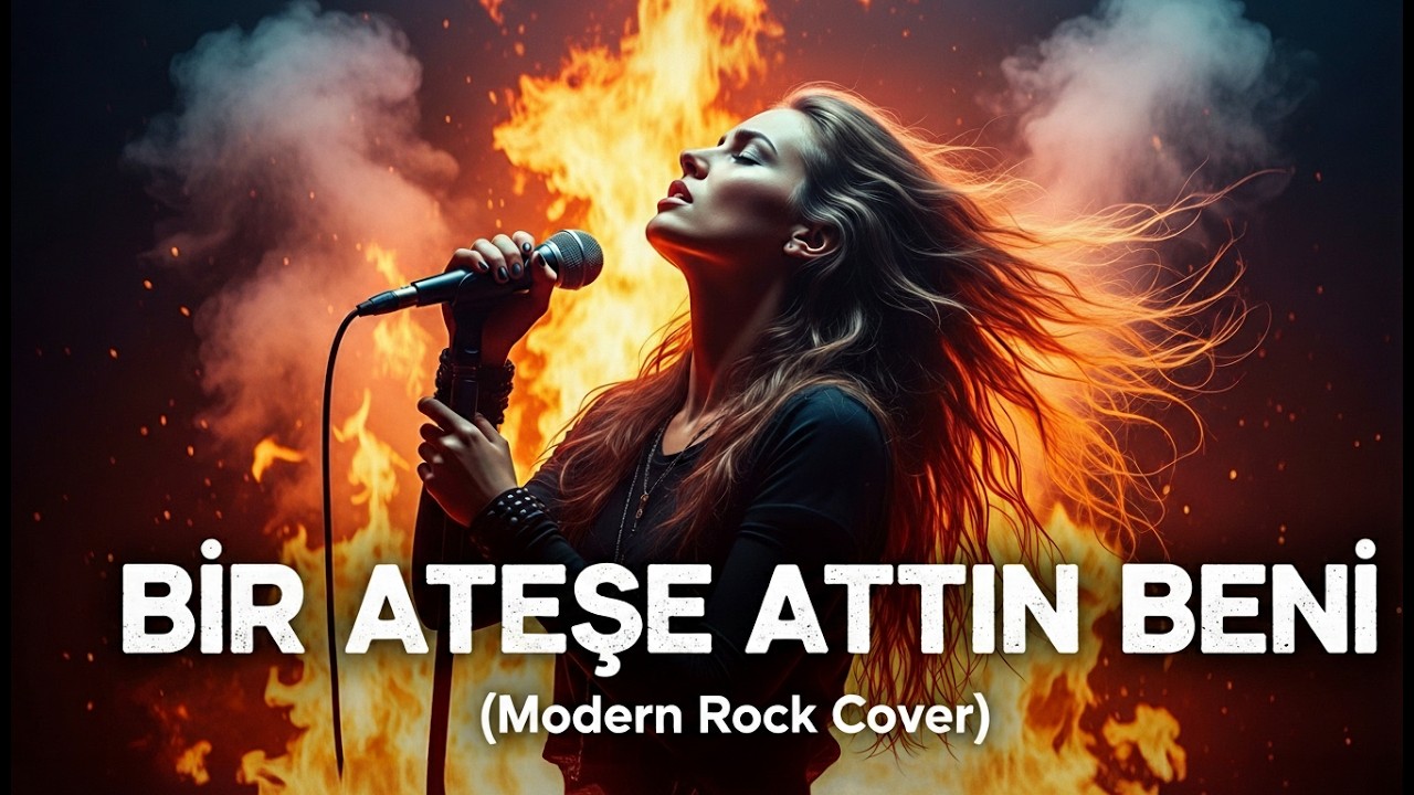 Bir Ateşe Attın Beni (Kadın Vokal) | Modern Anadolu Rock Cover 🔥 [Official Video]