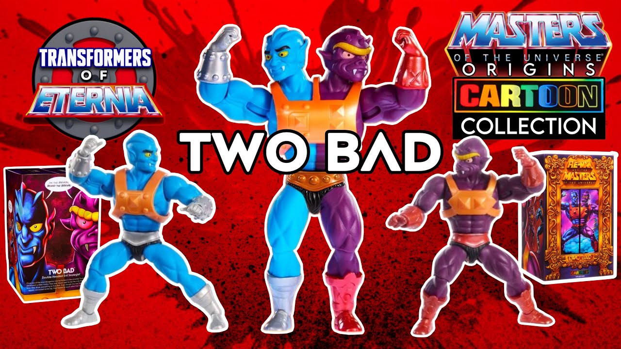 Masters of the Universe Origins cartoon collection Two Bad