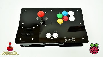 Retro Stick Arcade By Dan Michel Raspberry Pi 3 RetroPie Powered Arcade Stick