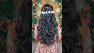 #mua #hairstyle #hairstyleshorts #bridehairstyles #bridemakeup #hairstyleideas #bridalhairstyle