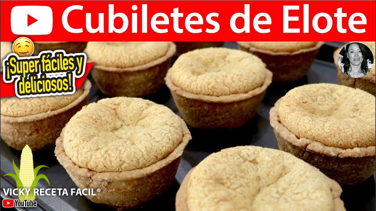 CUBILETES DE ELOTE | #VickyRecetaFacil