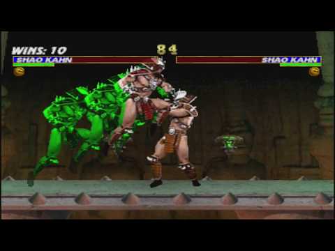Mortal Kombat Trilogy (PS1) Shao Kahn - Very Hard - No Continues