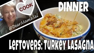 Leftovers: turkey lasagna ~ dearmamasal