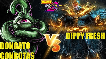 MvC2 Mvci Umvc3 DonGatoConBotas vs Dippy Fresh (Low Mid Tiers)