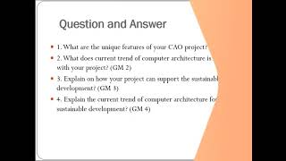 COMPUTER ARCHITECTURE AND ORGANIZATION (BEJ30303) NEW