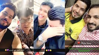 سنابات المنشد علي زوره مع أصدقائه 