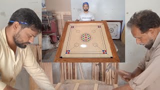 Amazing Process Of Manufacturing Carrom Board ll How To Make Wooden Carrom Board./Ahsan Orakzai