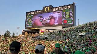 Coming Home (Oregon) by Mat Kearny  Oregon vs. Hawai'i  Autzen Stadium  9/16/23