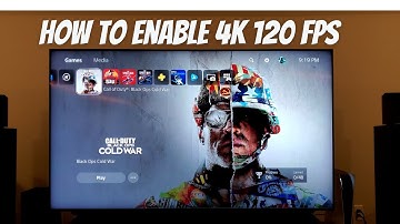 How to get 4K 120fps 120hz on PS5 Cold War using Samsung QLED TV 8K