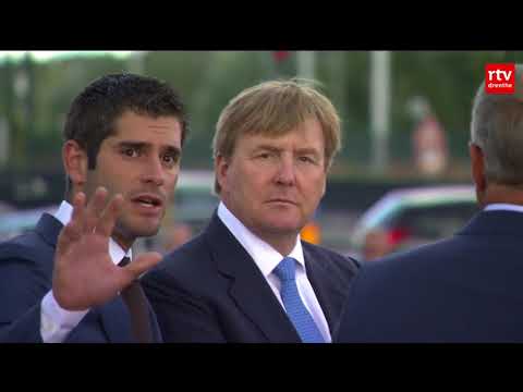 Koning Willem-Alexander opent de Blauwe As in Assen - Koning Willem-Alexander opent de Blauwe As in Assen