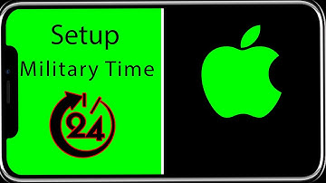 How To Change Clock To Military Time On iPhone