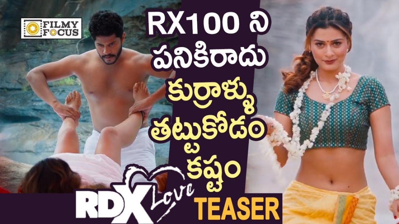 Rajput Xnxx - RDX Love Movie Official Teaser || Payal Rajput, Tejus - Filmyfocus.com -  YouTube