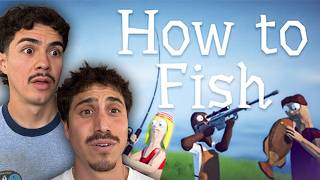 Logan And Julian Learn How To Fish