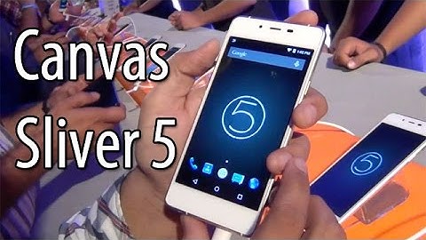 Micromax Canvas Sliver 5 Q450 Hands On Review