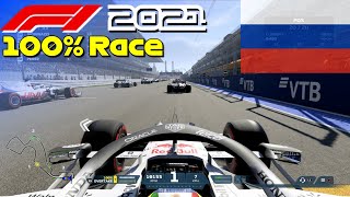 F1 2021 - Let's Make Pérez World Champion #14: 100% Race Russia | PS5