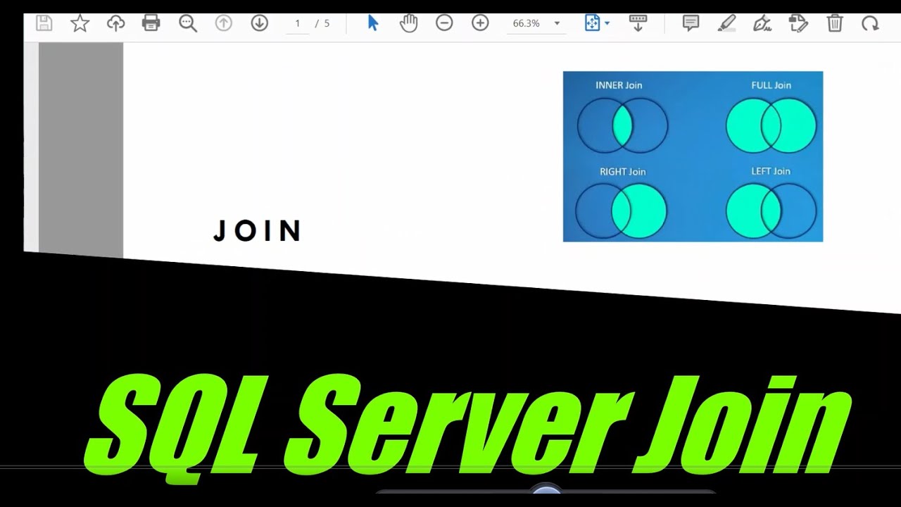 SQL Server Joins : Inner Join, Left Join, Right Join and Full Outer ...