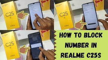 How to Block Number in REALME C25S,C25Y,c25| how to add any number in blacklist on Realme C25s