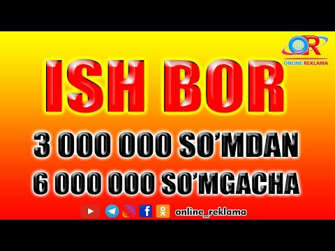 Video: Harbiy Nafaqaxo'r Uchun Qanday Ish Topish Mumkin