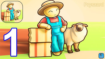 My Little Ranch - Gameplay Walkthrough Part 1 Tutorial Collect Resources (iOS,Android Gameplay)