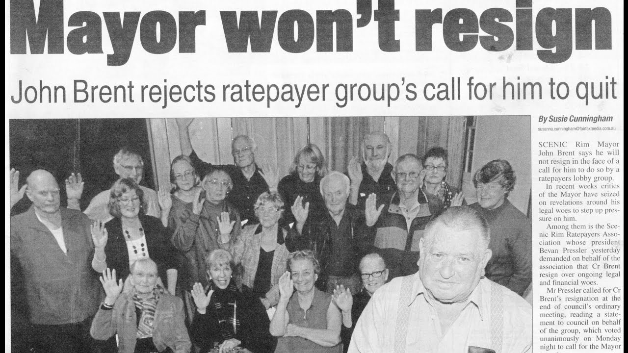 Mayor Meanswell Resigns