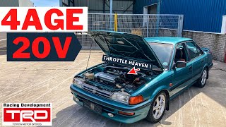 4AGE 20V SCREAMS! |  COROLLA AE92 | This is my ride- Ep 24