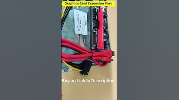Graphics Card Extension Port PCI-E Riser Adapter Card External Graphic Card Into Usb #shorts