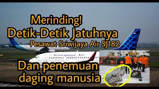 DETIK DETIK JATUHNYA PESAWAT SRIWIJAYA AIR SJ 182|| PENEMUAN DAGING MANUSIA DAN SERPIHAN PESAWAT