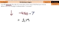 Multiplying Integers Quiz